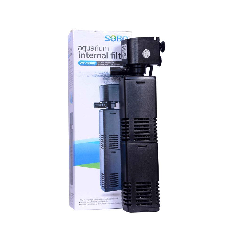 CGT WP-2000F Sobo Aquarium Internal Filter Suitable for Fresh and Salt Water (B07HF2GFGV) Amazon Price History, Amazon Price Tracker