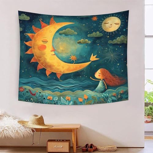 Tapisserie murale ciel nocturne 3D créez un espace cosy dans votre chambre ou dortoir