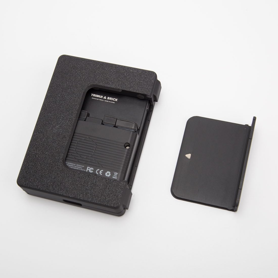 GoAssemb 3D Printed Protective Case for TRIMUI BRICK Handheld Game Consoles, Durable and Protective Case for Enhanced Gaming Experience, Impact-Resistant, Matte Black