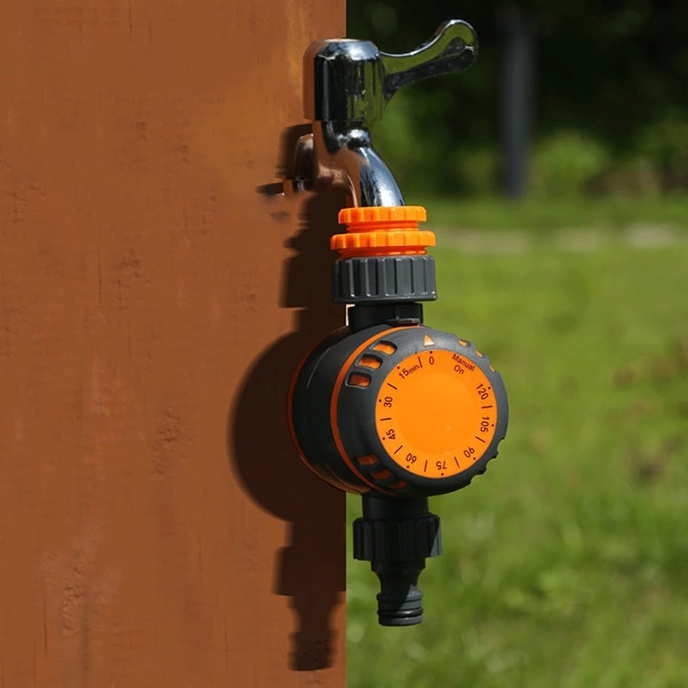 Minuteur mécanique pour robinet d'arrosage manuel de jardin, bouton de contrôle d'irrigation de jardin, sans pile