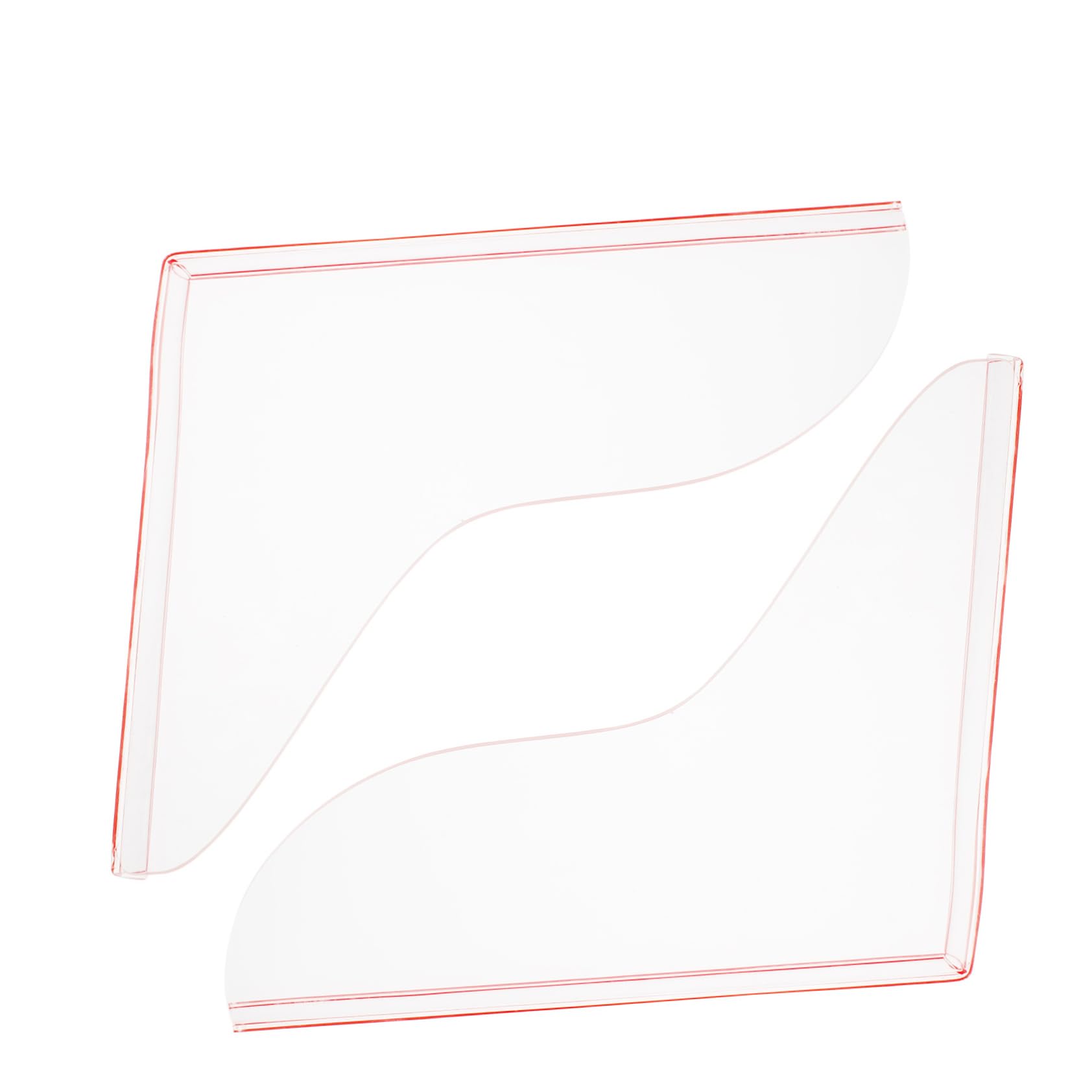 Ciieeo 1 Pair Splash Guard Bath Tub Water Guard Shower Lip Water Barrier Bathtub Drain Stopper Shower Water Barrier Bathtub Water Guards Tub Guard Shower Spray Acrylic Transparent