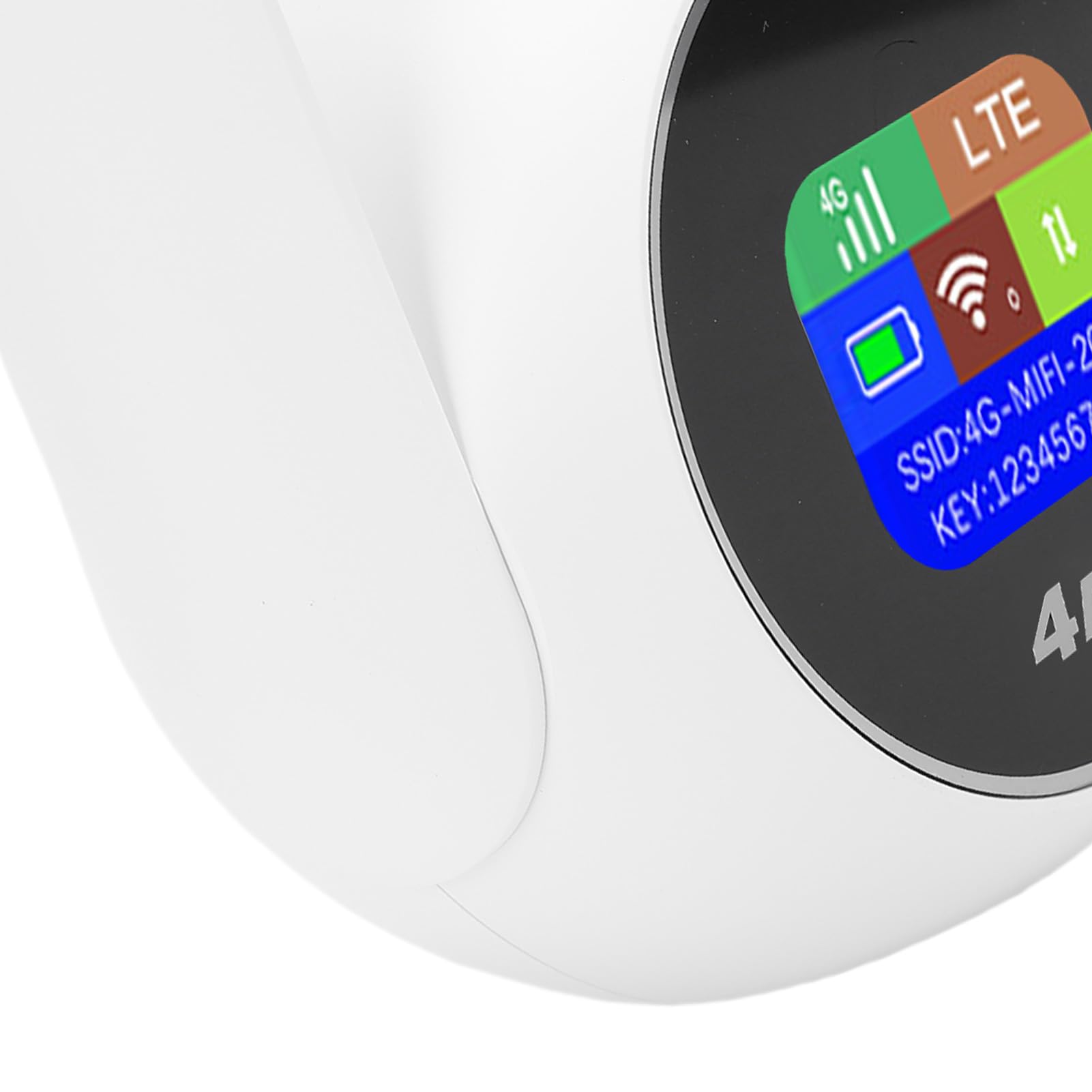 Hotspot WiFi 4G LTE, Bezprzewodowy Mobilny Router Hotspot z Gniazdem SIM, Podróżny Router Internetowy 300Mbps z Kablem RJ45, Mobilny Internet WiFi w Domu, w Podróży, Przycisk WPS