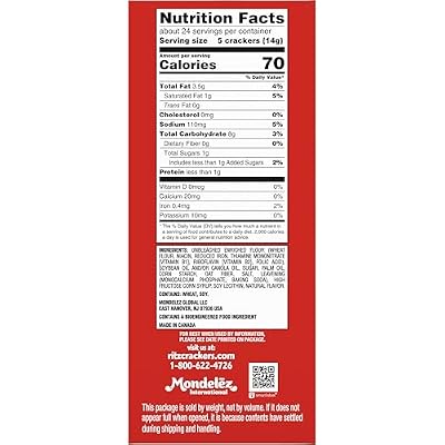 RITZ Soccer Shapes Original Crackers, Snacks for Kids and Adults, Party Snacks, Limited Edition, 12.3 oz