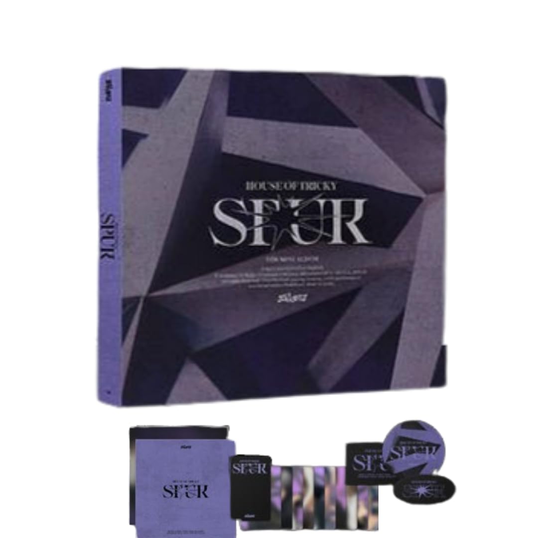 Album CD Xikers House of Tricky Spur X Ver avec livre photo et photocards collector pour fans