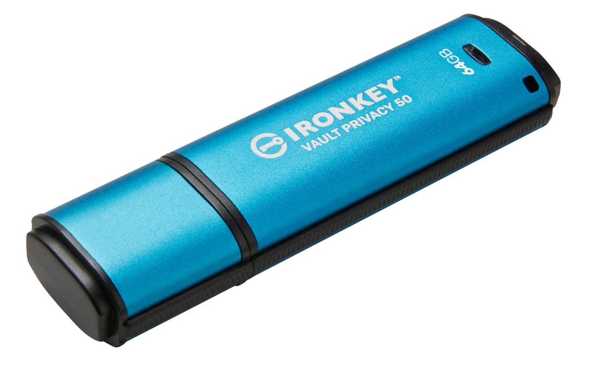 Amazon.com: Kingston Ironkey Vault Privacy 50 USB 64GB Flash Drive 