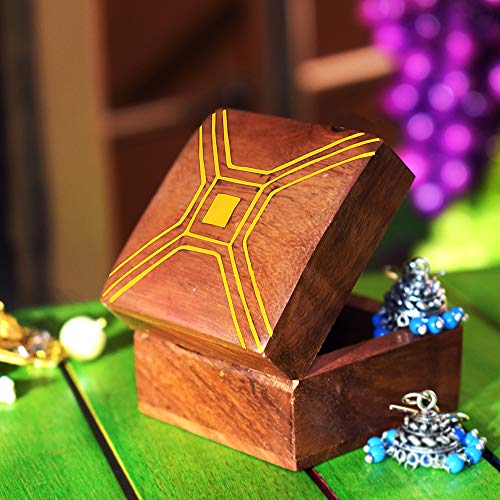 Hashcart - Portagioie in legno, fatto a mano, per