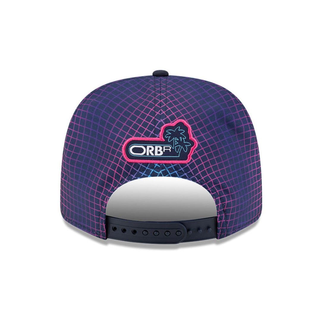 New Era 9SEVENTY F1 Red Bull Miami Race Max Verstappen czapka dla dorosłych, niebieska