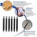 Ipetboom 6pcs Hearing Aid Cleaning Accessories Kit Brush Set for Earbuds Earmuffs Wax Removal Tool