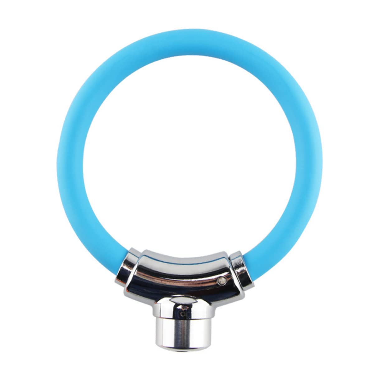 TOYANDONA Cerrojo De Cable Para Bicicleta Candado De Anillo Antirrobo Accesorios Para Ciclismo Color Azul