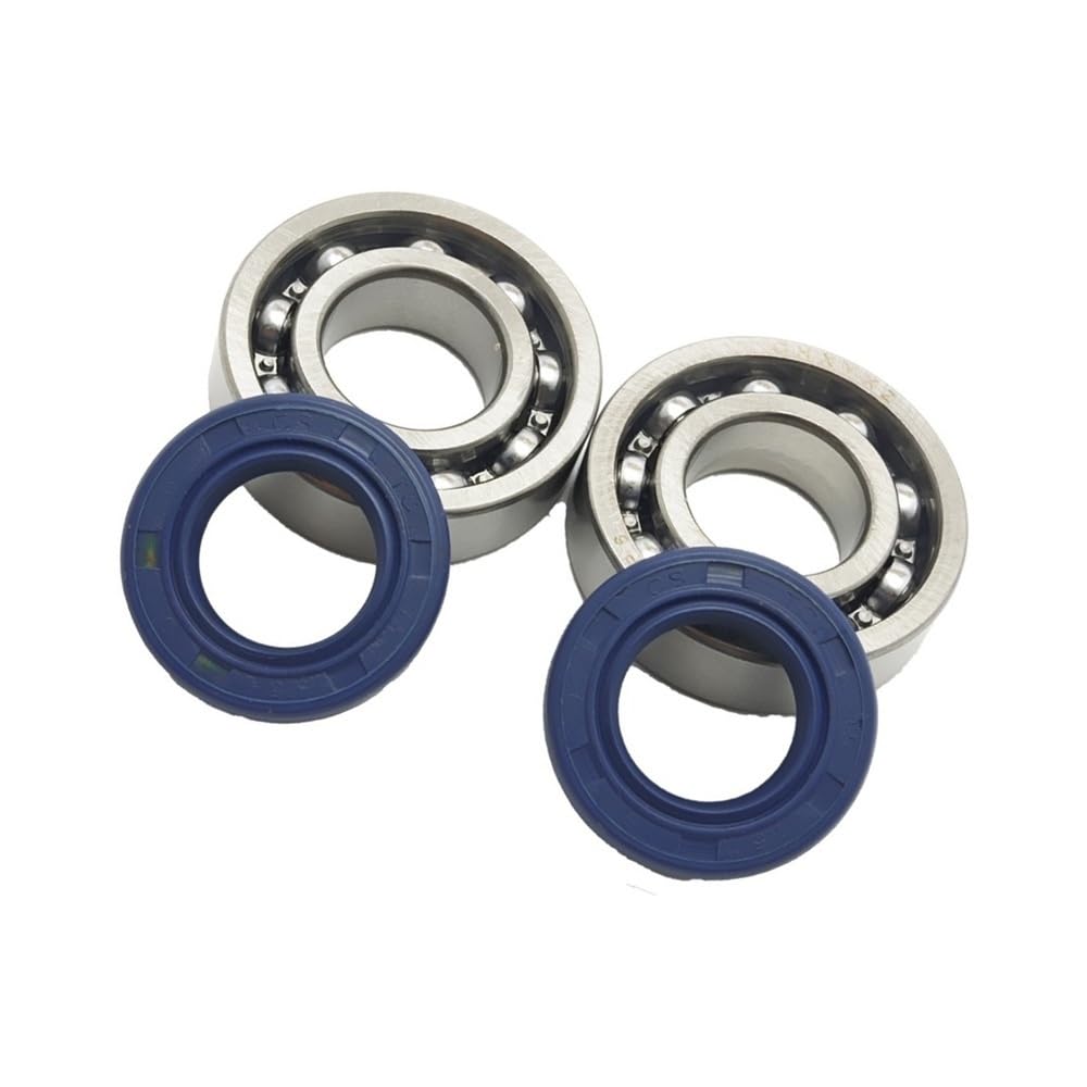 Sello de cigüeñal y cojinete de motosierra MS170 MS180 kit de reparación 4 piezas