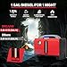 Diesel Heater, 12V 8KW Diesel Air Heater, All-in-One Portable Diesel Parking Heater with Remote Control & LCD Display, Fast Heating for Car RV Boat Truck Trailer Tent Garage