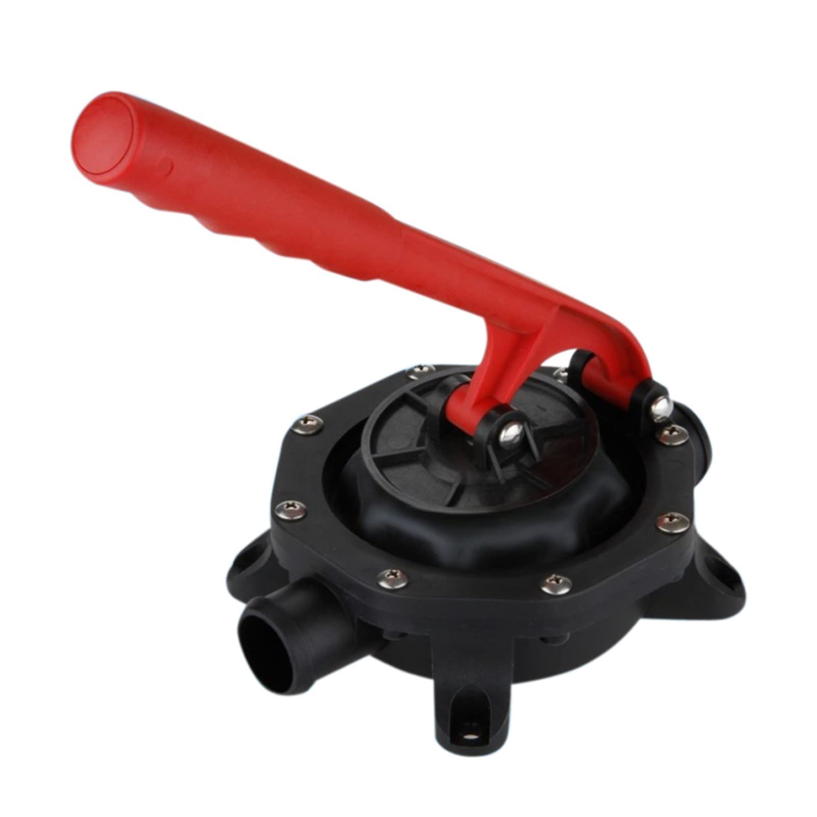 Piccola pompa sommergibile regolabile Pompa dell'acqua della maniglia dell'ABS di alluminio 720GPH Pompa dell'acqua manuale della mano di sentina della barca marina di plastica for l'acqua salata nero