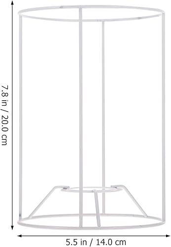 Miniatura 6 de Protector de lámpara de metal, marco redondo de lámpara de techo, soporte de lámpara de techo, marco de jaula, protector de bombilla, accesorio para