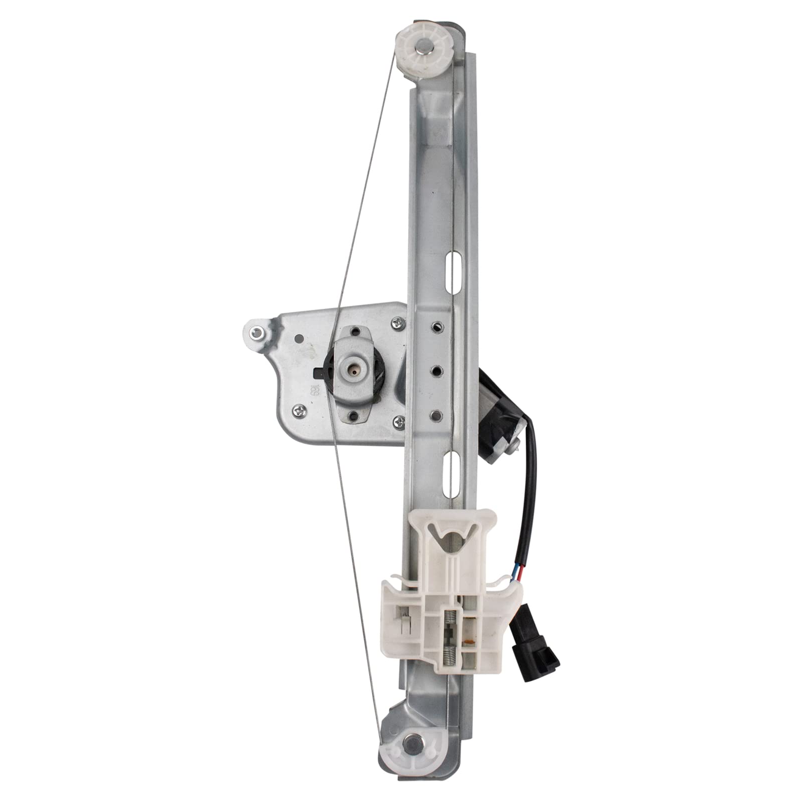 TRQ Rear Left Power Window Regulator &amp; Motor Assembly Drivers Side | For 2008-2012 Chevrolet Malibu 2007-2009 Saturn Aura