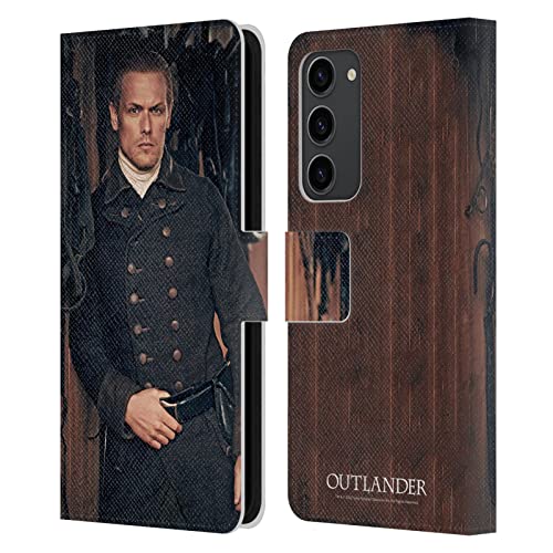 Carcasa Samsung Galaxy S23+ Outlander Jamie Fraser funda cuero libro