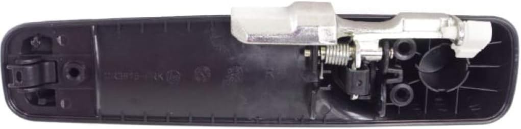 KarParts360 for Jeep Commander Exterior Door Handle 2006-2010 Passenger Side | Front OR Rear | Textured Black | Trim:All Submodels | CH1521116 | 55394240AF
