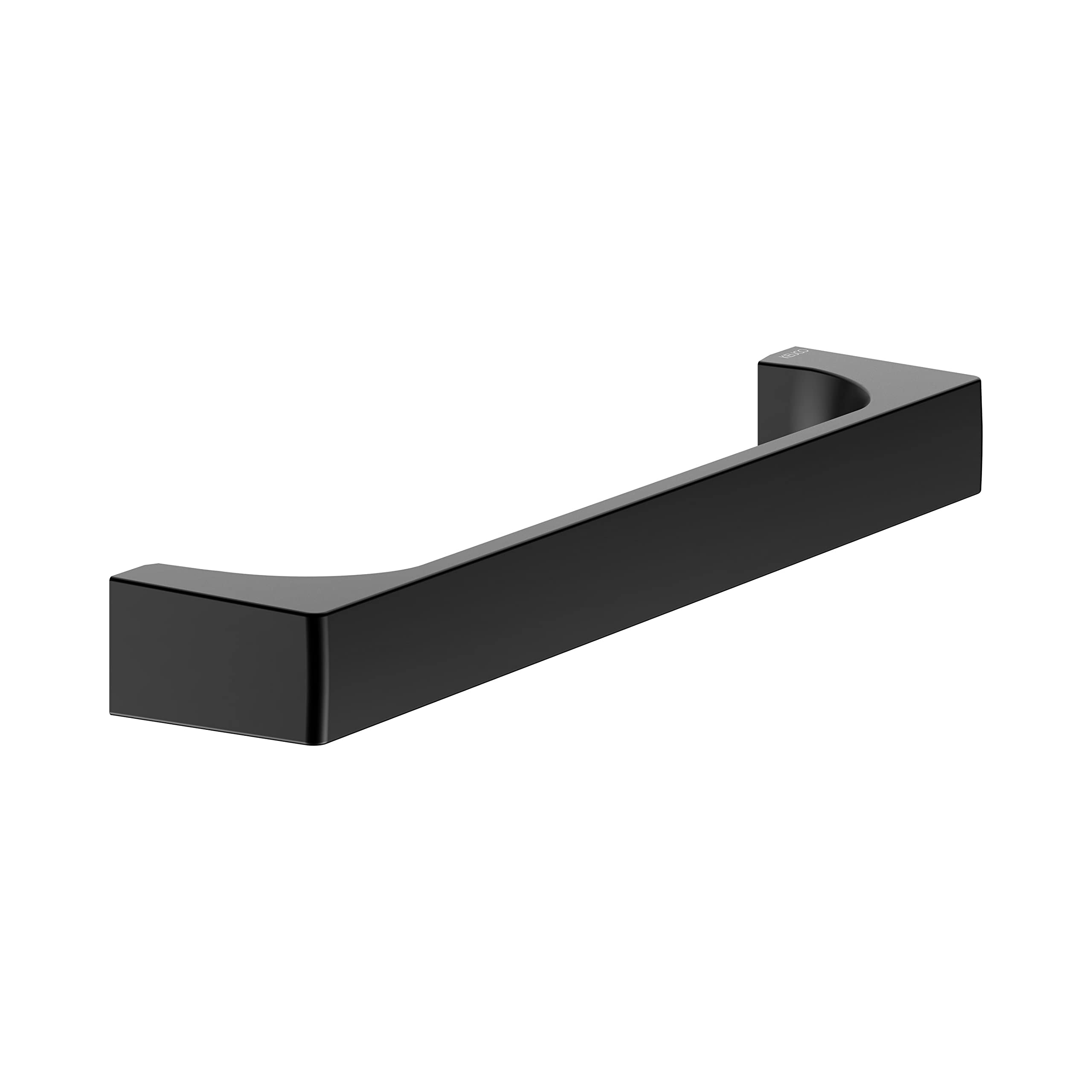 Keuco Edition 11 Maniglione 32 cm, nero opaco, portata fino a 115 kg | Made in Germany, per un facile accesso e una presa stabile nella vasca da bagno e sotto la doccia