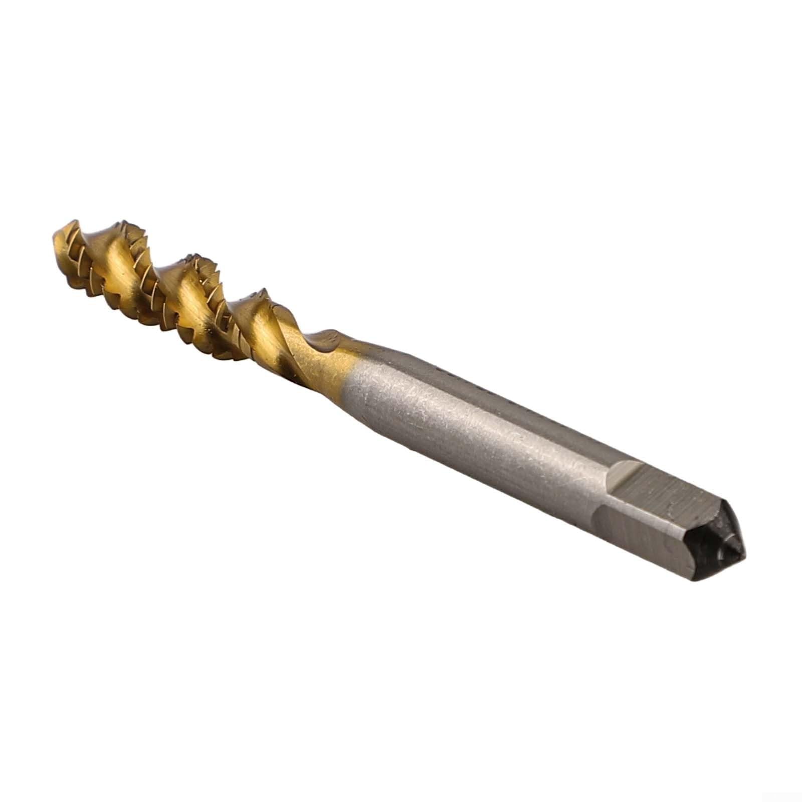 Maschio a spirale scanalato HSS 1/4 20 UNC per maschiatura acciaio, alluminio e plastica dura