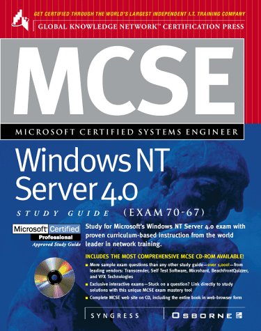 McSe Nt Server 4.0 Study Guide: (Exam 70-67)