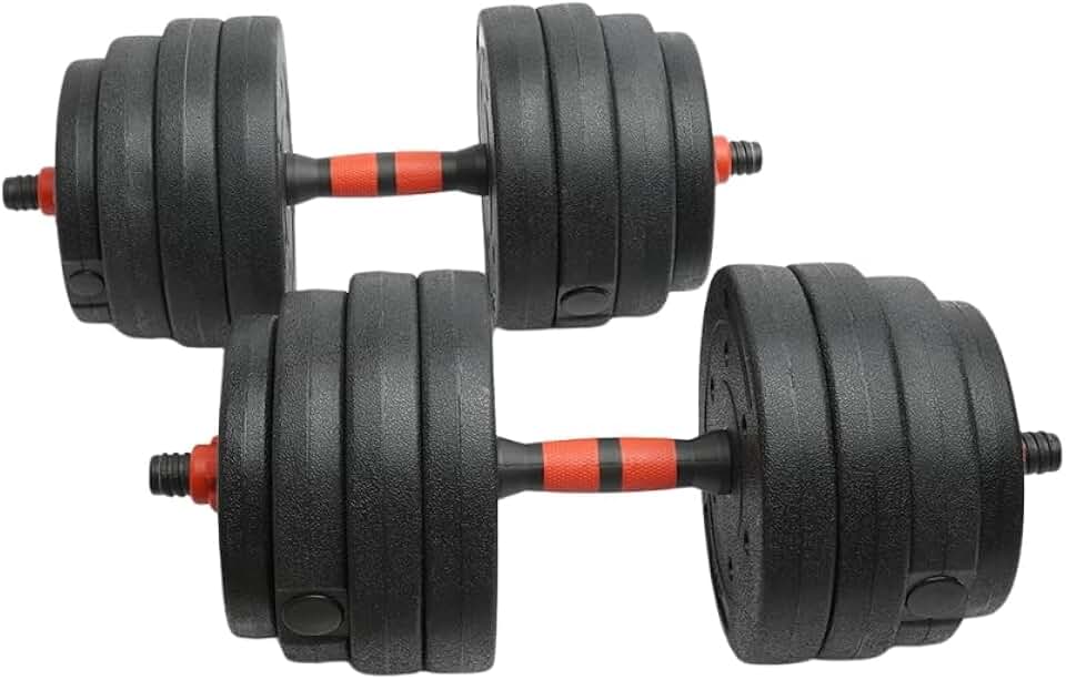 Northern Cement Dumbbells (10kg, 15kg, or 20kg Pair) – Adjus
