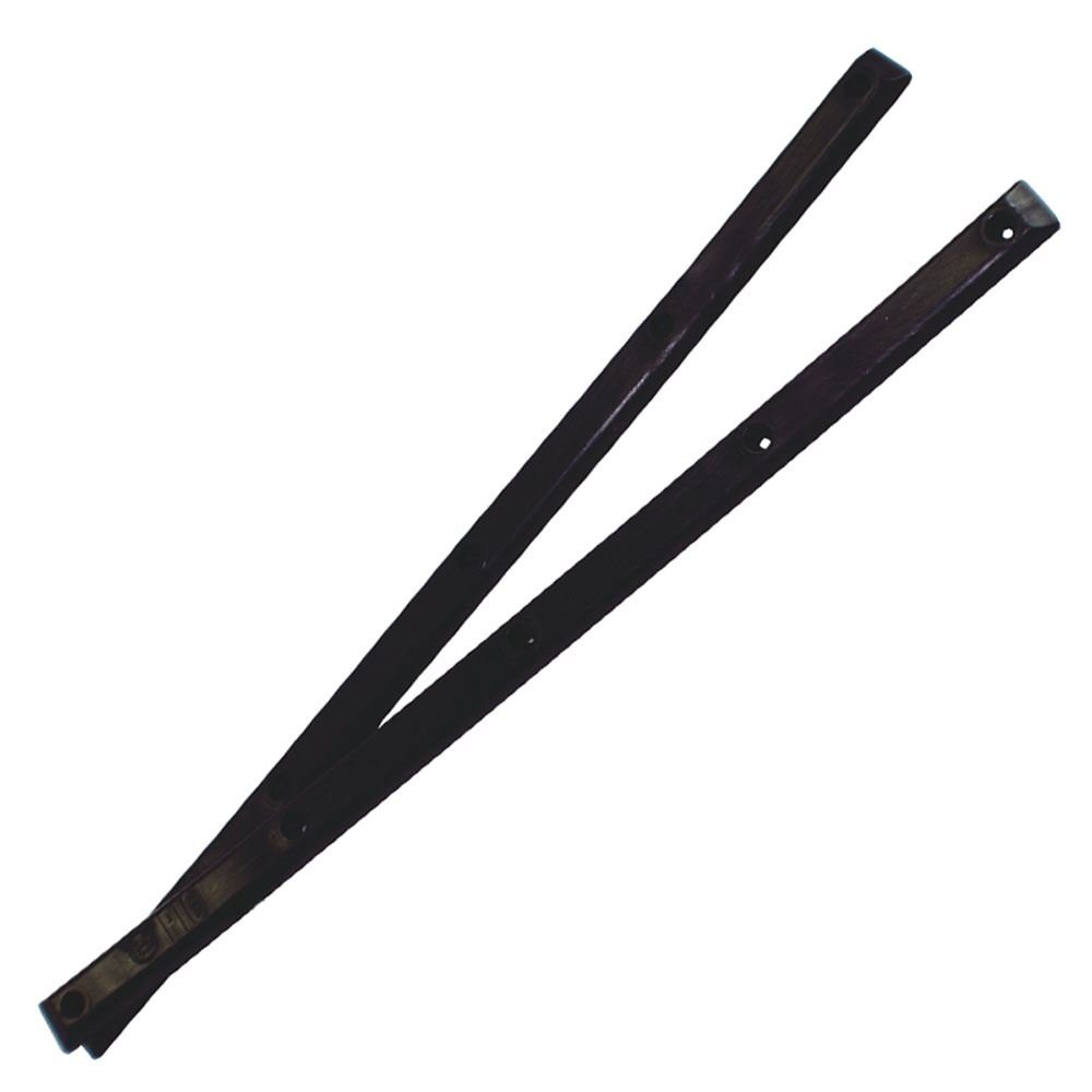 Pig Skateboard Rails 14.25" inc 10 Wood Screws - Multiple Colours