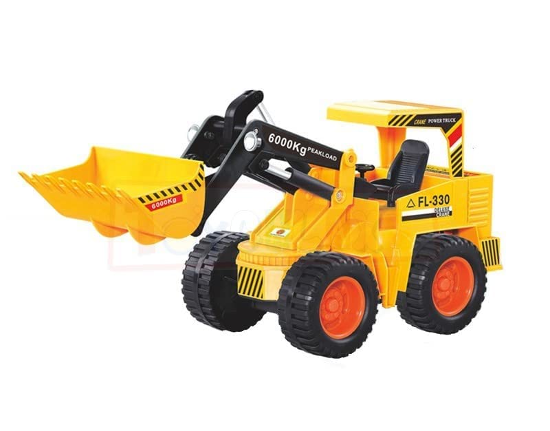 VELOCIOUS Toy Remote Control Battery Operated Plastic Truck Toy for Kids Yellow 1