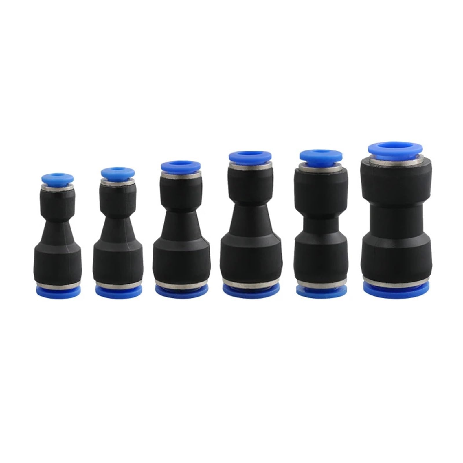 Wenwendianzi Pg8-4Mm Pu Pneumatic Fittings Plastic Connector Pg 4Mm 6Mm 8Mm 10/12/14Mm 16Mm(Pg8-4Mm)