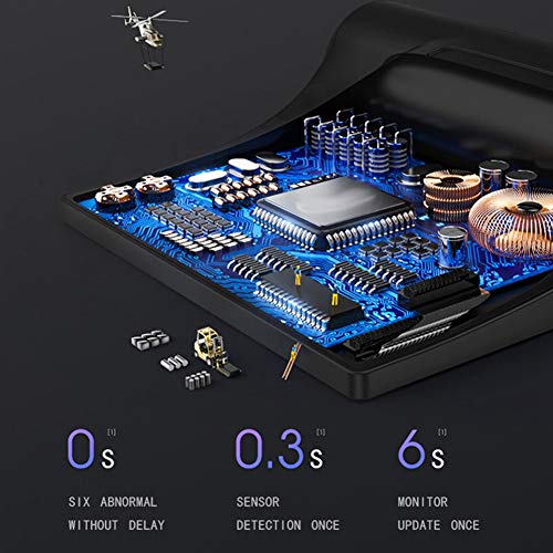 Wakects Reifendruckkontrollsystem, Tpms Monitor C240 Solarenergie Auto Externer Tpms Sensor Reifendruck Überwachungssystem für Tpms Reifendruckkontrollsystem