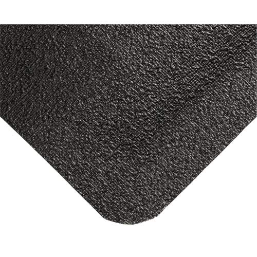 WEARWELL 447.916 X 3 X 3BK algodón egipcio weldsafe Alfombrilla antifatiga, Biselado, 91 cm x 91 cm, color negro Cover