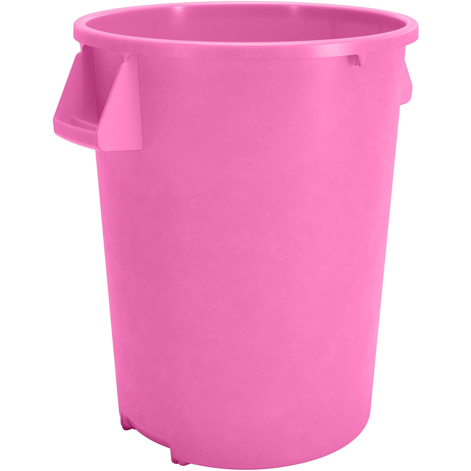 SPARTA Bronco 32 Gallon Trash Can Thick Polyethylene Bin NSF Certified Waste Container with Top Handles Bottom Handholds