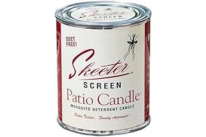 Skeeter Screen Patio Egg 15 oz Bug and Mosquito Deterrent Candle