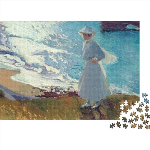 Joaquín Sorolla Y Bastida Puzzle 1000 Piezas, Museo Rompecabezas Imposible, Jigsaw Puzzles Arte para Adultos, Rompecabezas De Madera, para Toda La Familia, Decoración del Hogar