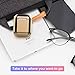 REFLYING Case Compatible for AirPods [1st and 2nd Gen], Soft TPU Plated Case Shockproof Protective Cover Compatible with AirPods & AirPods 2019 [Front LED Visible] - Gold