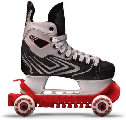 Rollergard Hockey Ice Skate Guards, One Size Fits Most, Red