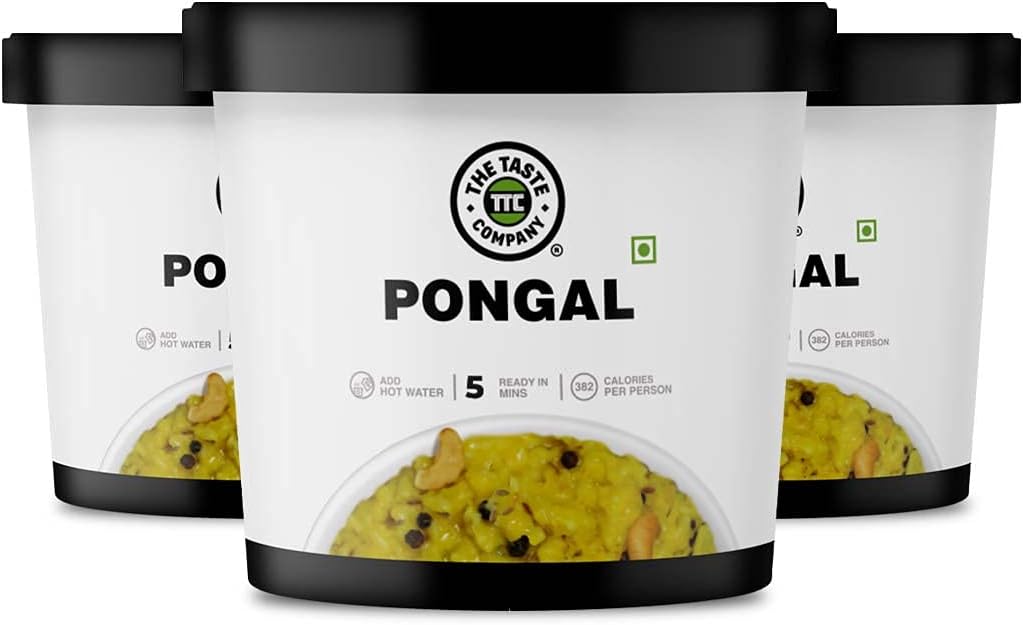 TheTasteCompany Pongal - Ready To Eat | Instant Food | Taste Company (Pack of 3)