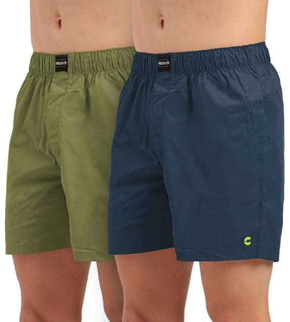FREECULTR Men’s Silky Soft, Non-Pilling Micromodal All Day Boxer Shorts with Dual Deep Side Pocket