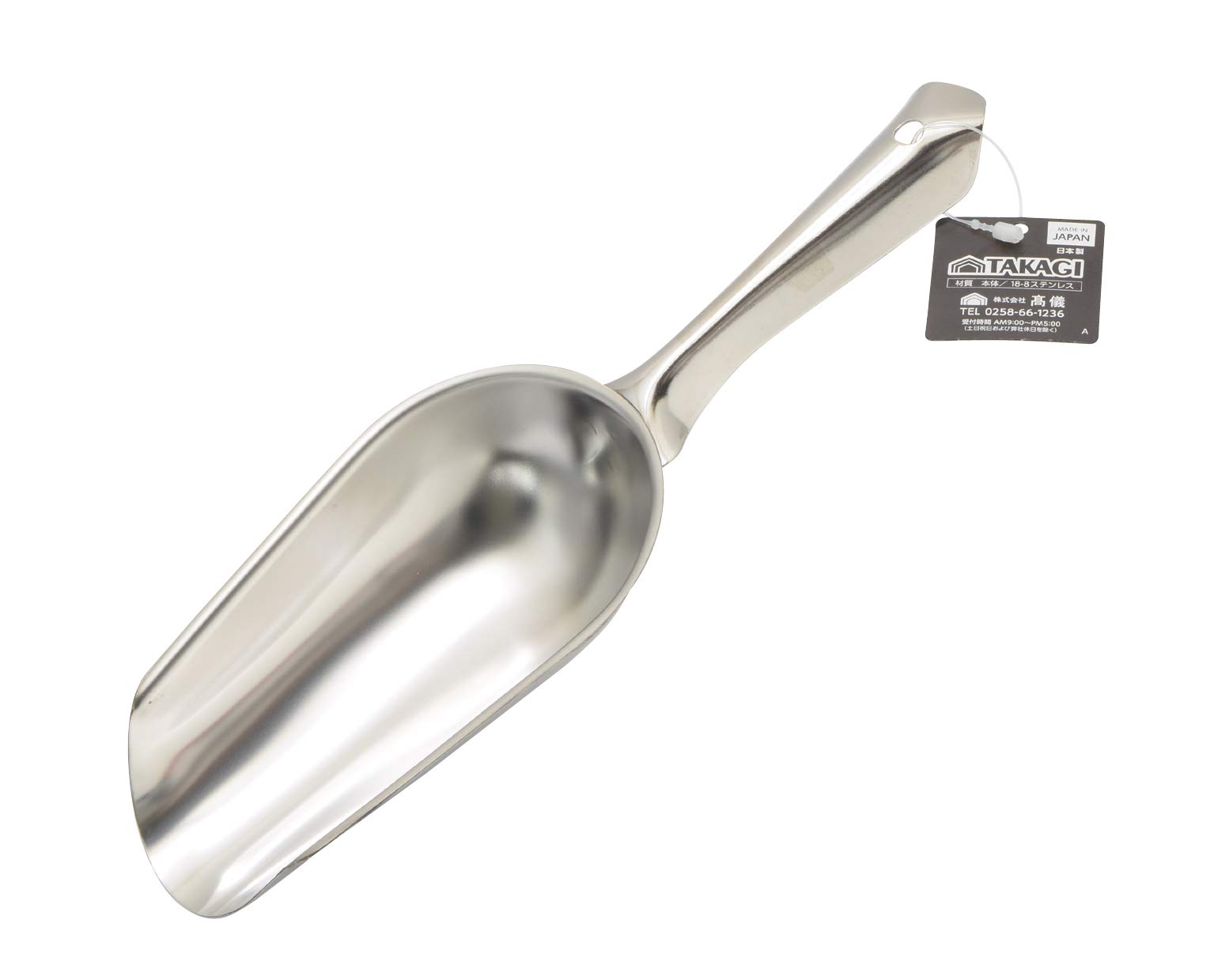 Takagi 18-8 Ice Scoop, Mini, Silver, Made in Japan