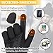 HASAGEI Touchscreen Handschuhe Fleece Laufhandschuhe Herren Damen Sport Handschuhe Winterhandschuhe Warme Winddichte Handschuhfutter für Fahrrad,Laufen, Wandern,Fahren