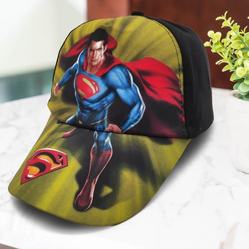 Image of VRITRAZ Kids Baseball Cap Adjustable Strap | Lightweight & Comfortable | Casual Wear Hat for Boys & Girls (4-10 Years)