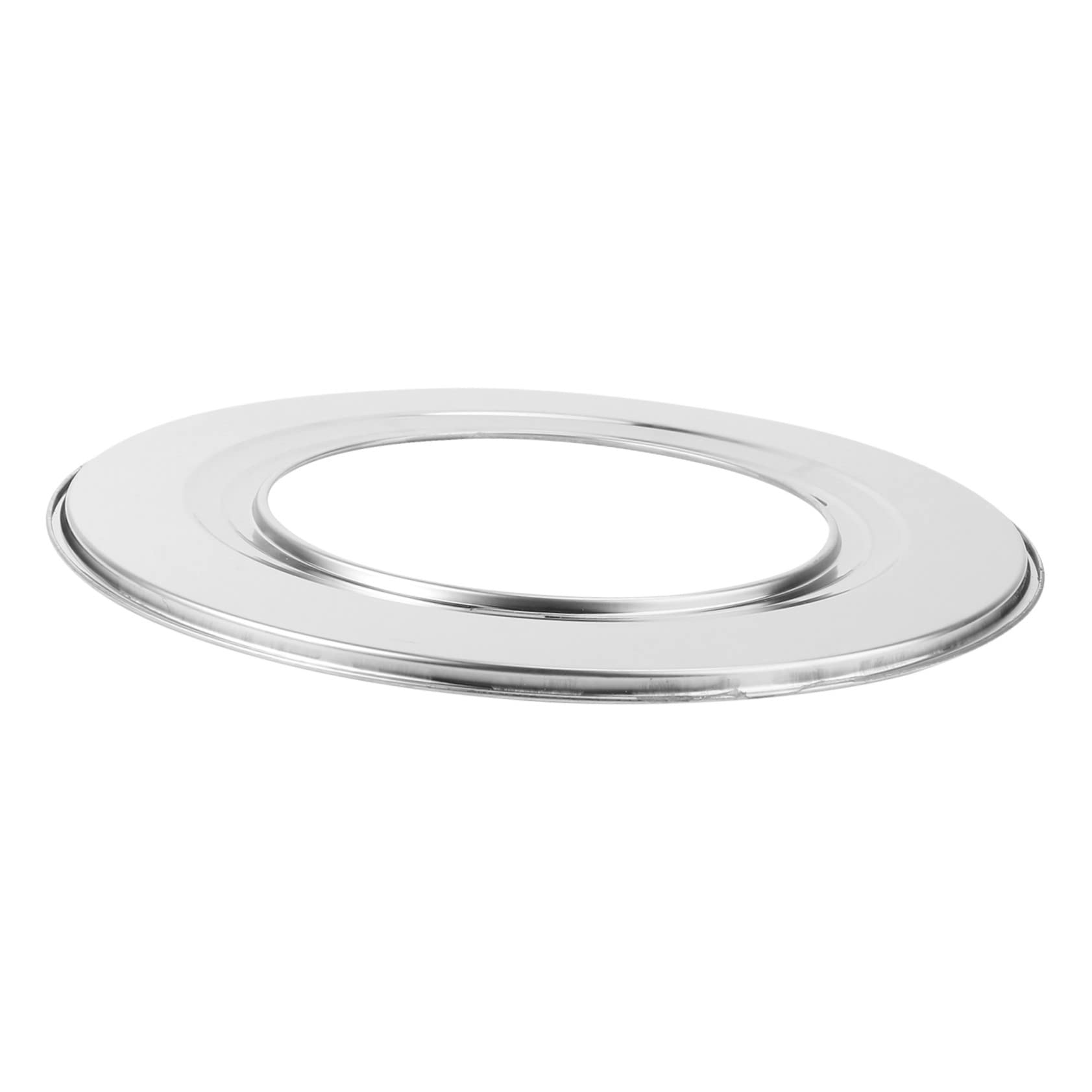 KICHOUSE Edelstahl Dampfgarer Adapter 28.5Cm Dampfgarer Ring Topf Einsatz Für Schnellkochtopf Konservengestell Mit Glatter Oberfläche Und Leicht Reinigung