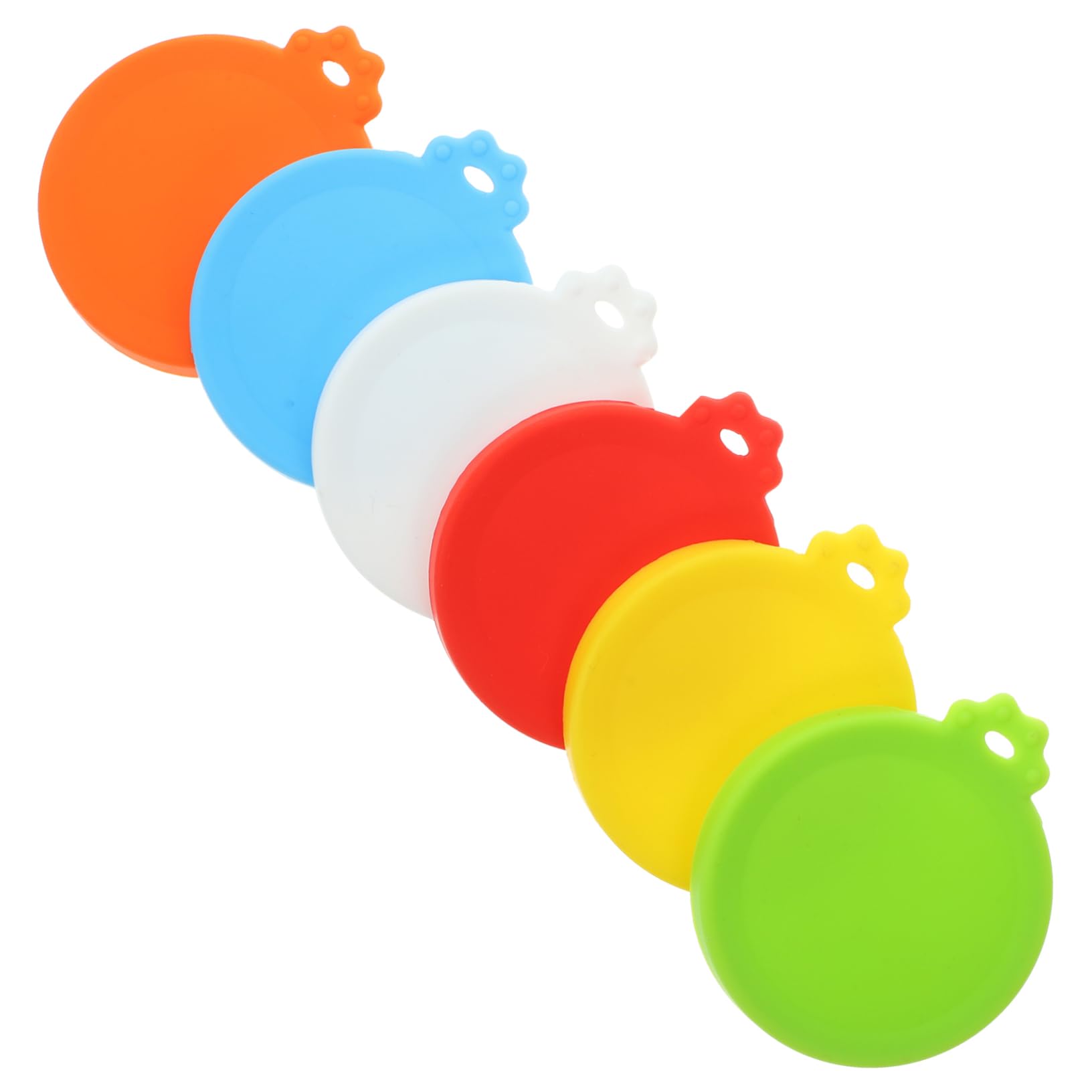 GLEAVI 4 Ensembles Couvercles De Bocaux En Silicone Petit Boîtes De Conserve Couverture Donjon Peut Couvrir Le Couvercle Le Soda Peut Couvrir Gel De Silice 6 Pièces * 4