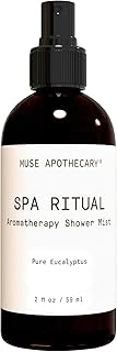 Spa Ritual Pure Eucalyptus Oil Shower Mist - Eucalyptus Spray for Shower, Spa, Bath, and Linen - Aromatherapy Eucalyptus Essential Oil Spray - 2oz