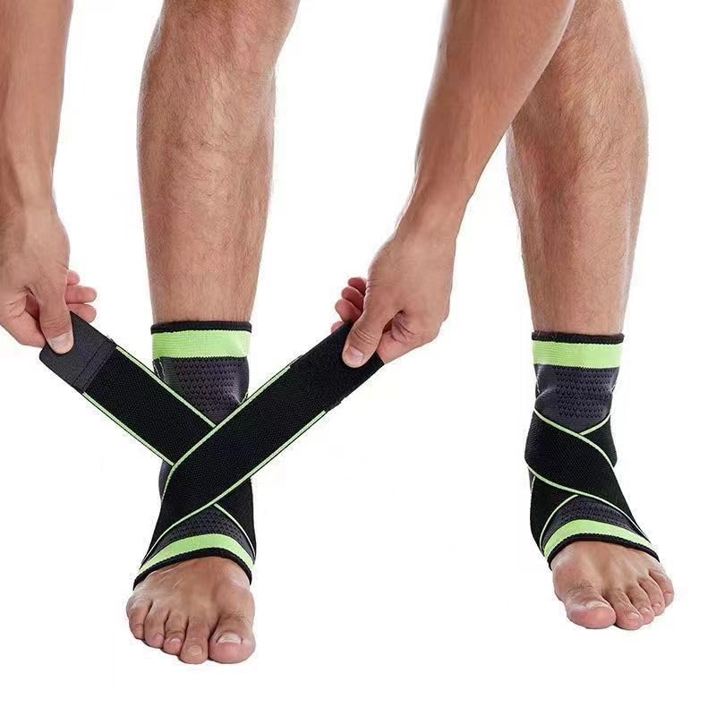 BioAktiv Fußbandage Einstellbare Flexible Ultra Sprunggelenkbandage für Damen & Männer, geeignet für Sport wie Fußball & Fitness