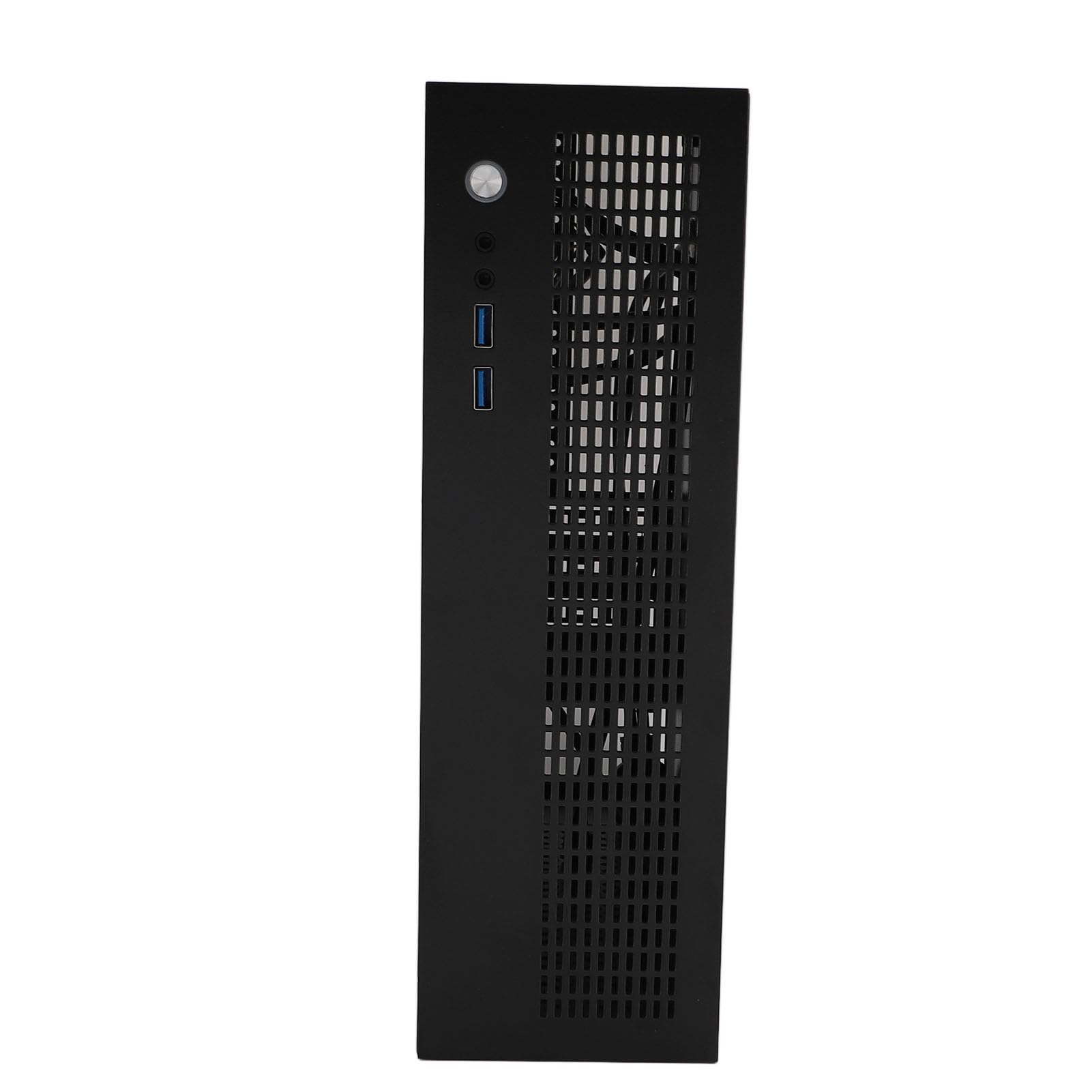 Bewinner Caja Portátil Delgada para PC Micro ATX Mini ITX, Compatible con Placas Base MATX de 245 X 245 Mm, USB 3.0, Panel de Acero para una Disipación Eficiente del Calor, GPU de 180 Mm, Enfriador