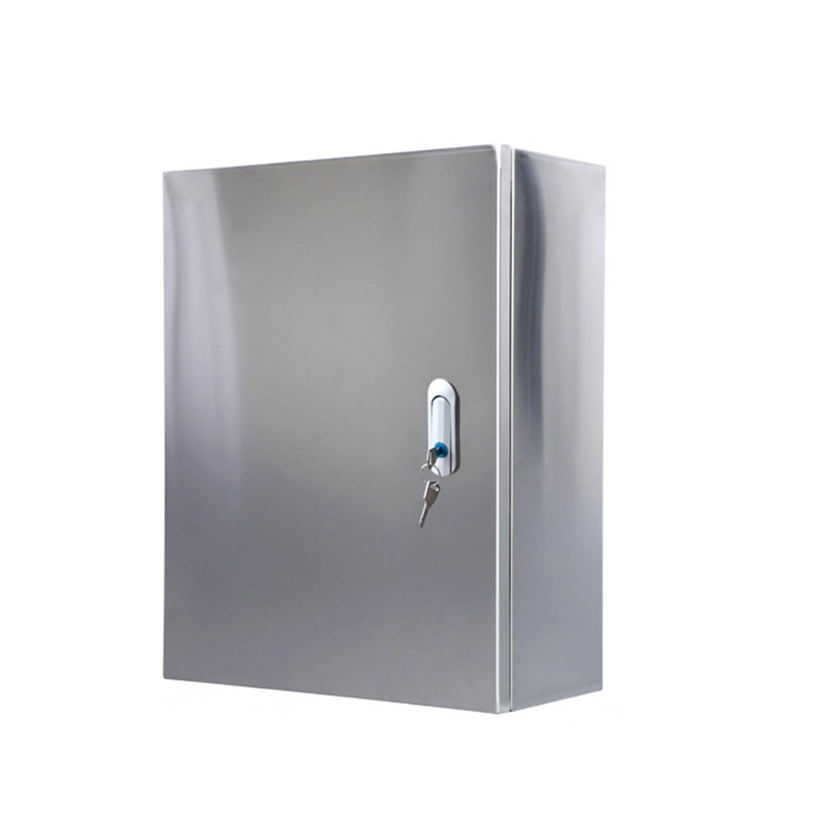 XBTGS Caja de conexiones universal de acero inoxidable 304 resistente a la intemperie, caja de control de 400 x 300 x 180 mm para combinador solar fotovoltaico, distribución de energía y aplicaciones