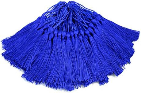 VAPKER Blauwe kwastjes - 100 stuks 13 cm/5 inch zijdeachtige