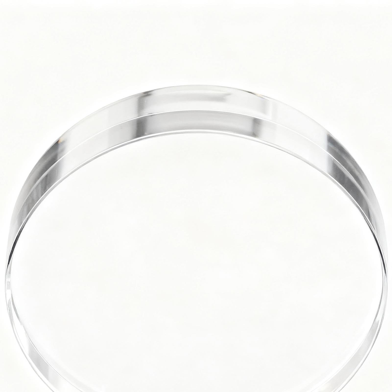 Socle Acrylique 4 Pièces Support Transparent