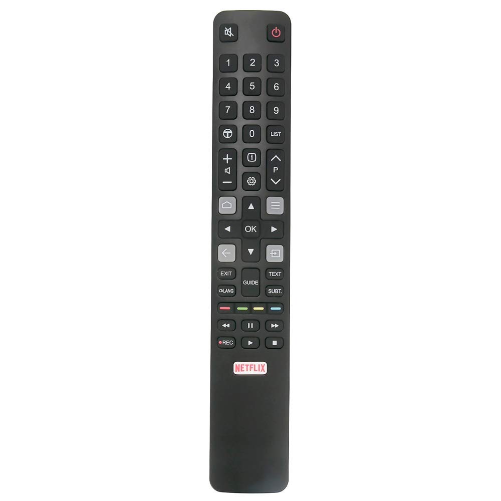 LOHAYA Television Remote Control Compatible for TCL Smart LED LCD HD TV with Netflix Function