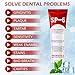 SP-6 Probiotics Whitening Toothpaste - Probiotics for Teeth Whitening and Gum Health - Enamel-Safe, Fluoride-Free, Double Mint Flavor,Fresh Breath (3PCS)