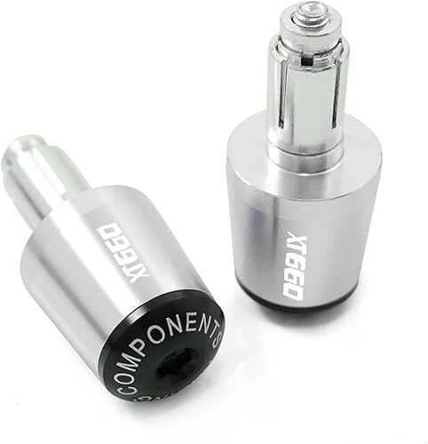 Vista 11 de for Yamaha XT 660 XT660 All Years 7/8" 22MM Motorcycle Handle Bar Handlebar Grips Cap End Plugs Blue